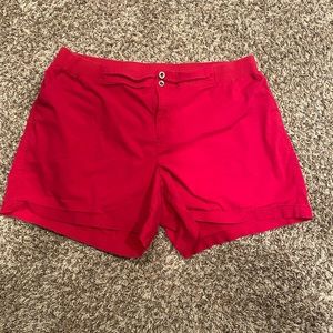 Lane Bryant Red Size 20 Shorts